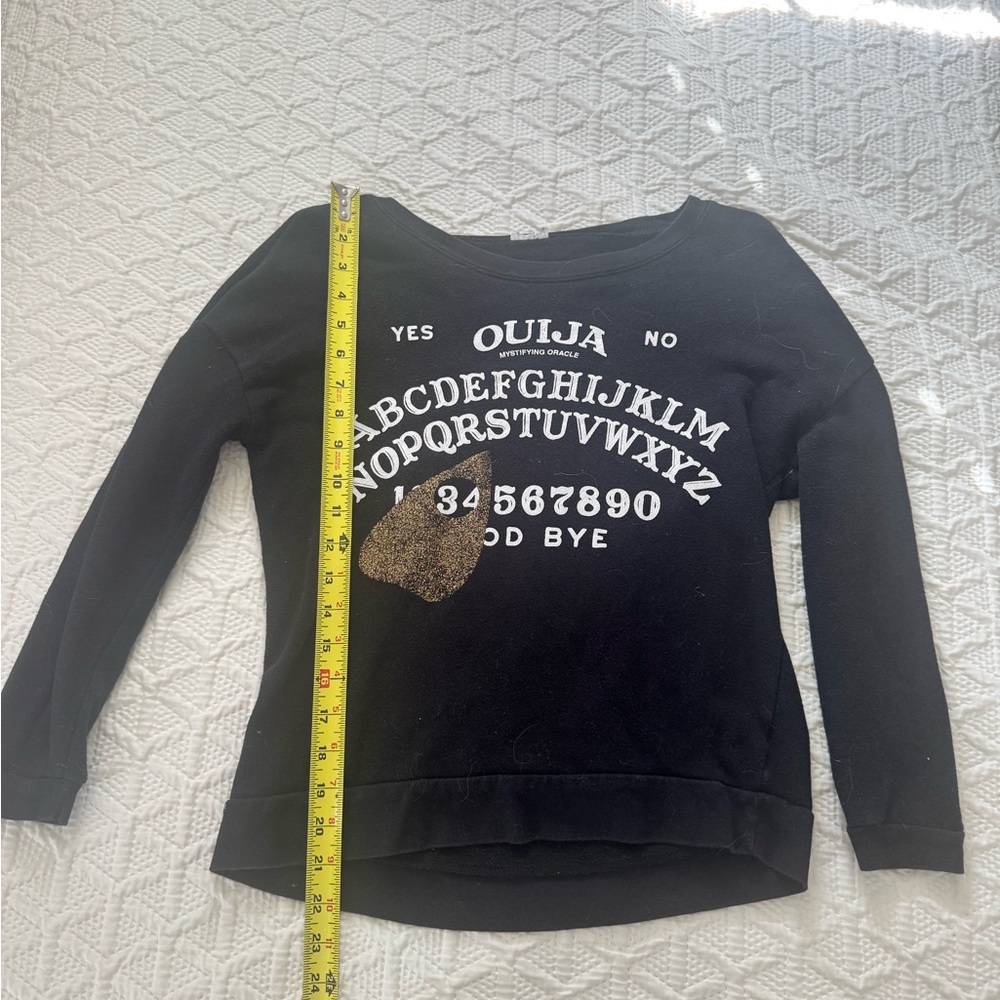 Black Ouija Board Sweatshirt